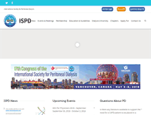 Tablet Screenshot of ispd.org